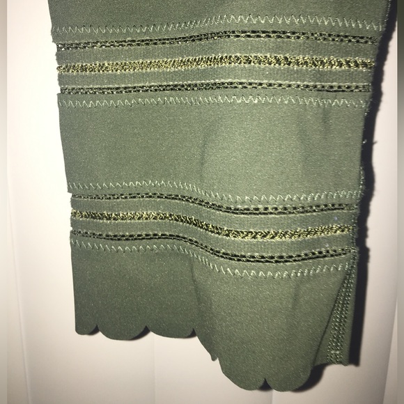 Large-Free People Movement High Rise 7/8 Genesis Secret Moss Green Leggings - Picture 12 of 17